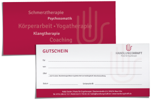 Gutschein-Mockup für Massagen & Medical Wellness